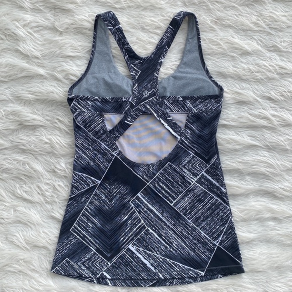 Lululemon | Abstract Print Racerback Top - Picture 8 of 13
